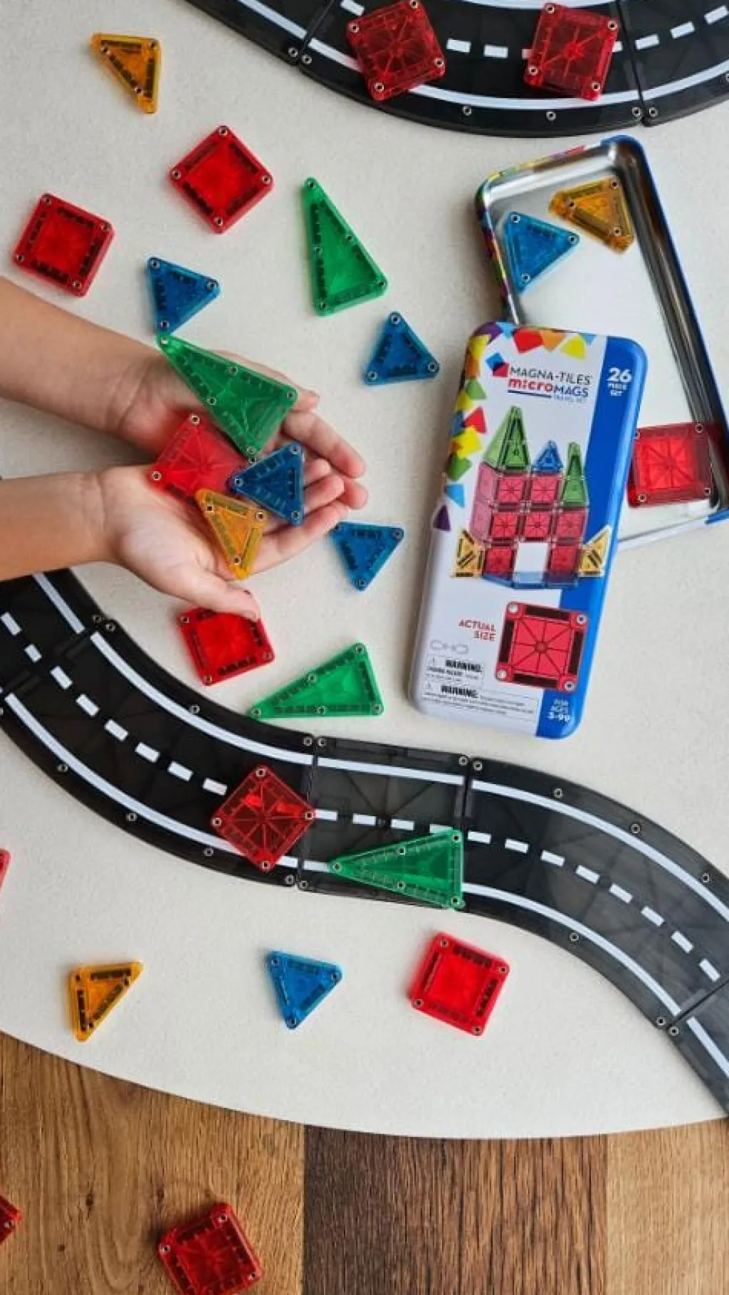 Magna-Tiles Micro Mags reisset - 26 stuks - Discount