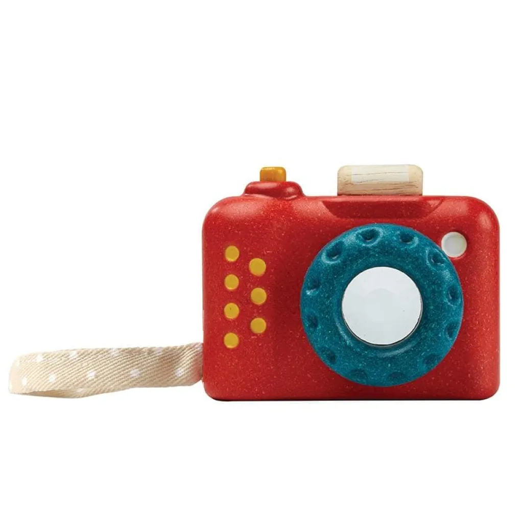 PlanToys Mijn Eerste Camera - Rood - Hot
