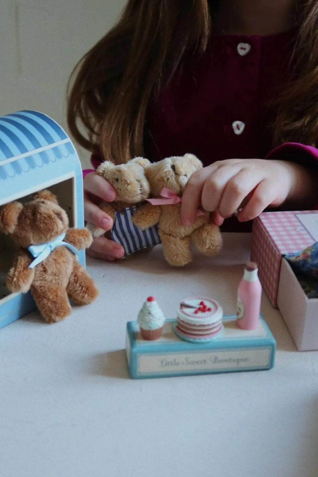 Konges Slojd Milo tiny teddy - Brown -