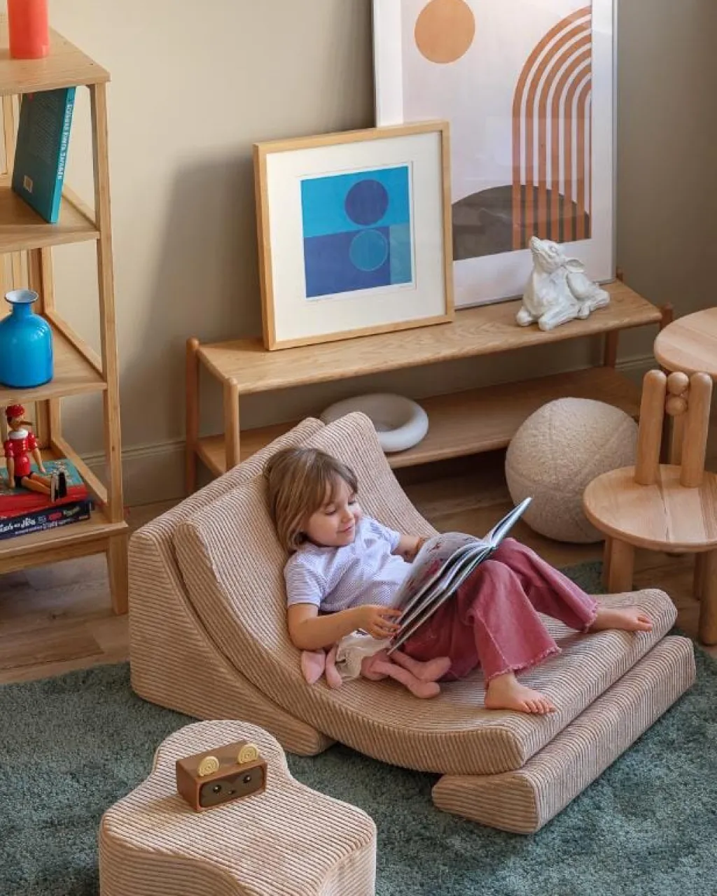 Wigiwama Moon Chair - Biscuit - Clearance