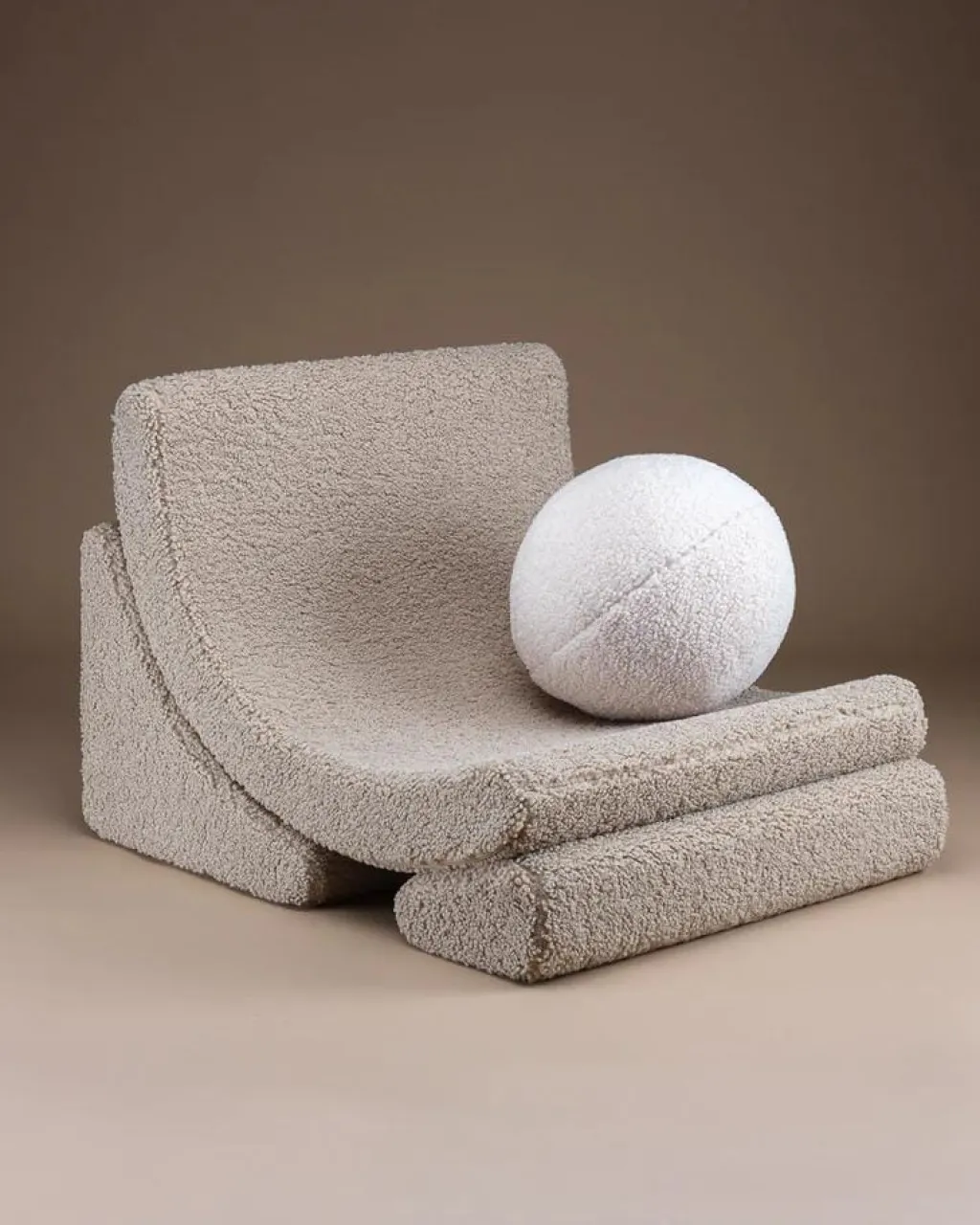 Wigiwama Moon Chair - Biscuit - Clearance