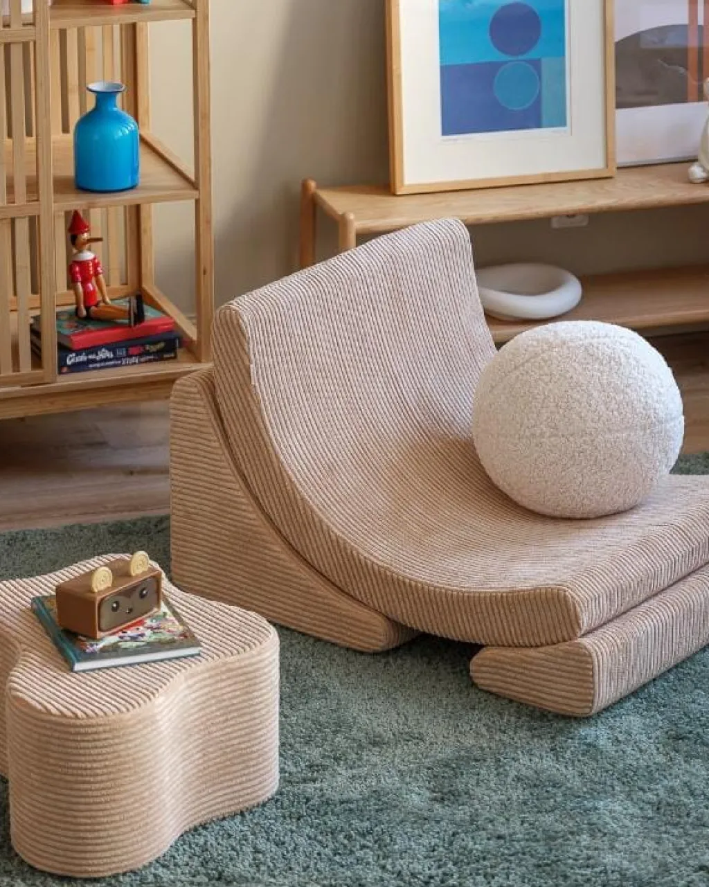 Wigiwama Moon Chair - Brown Sugar - New