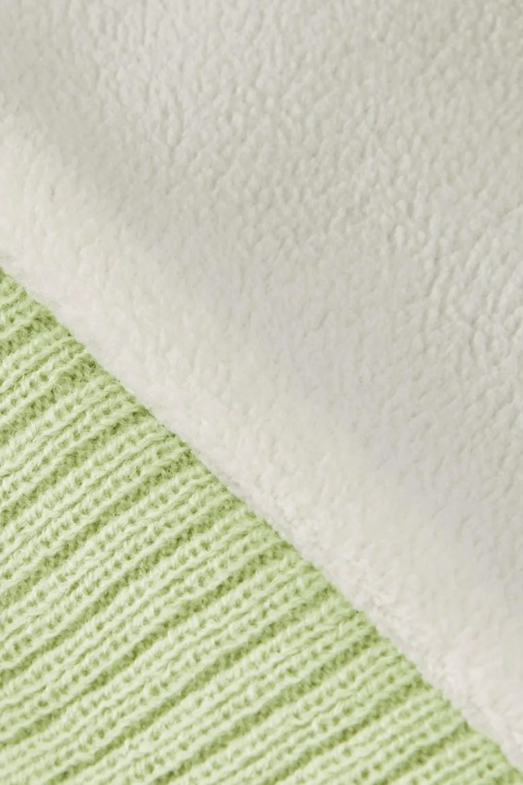 Grass & Air Muts met fleece - Glacier Green - Discount