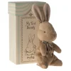 Maileg My first bunny - Brown - Hot