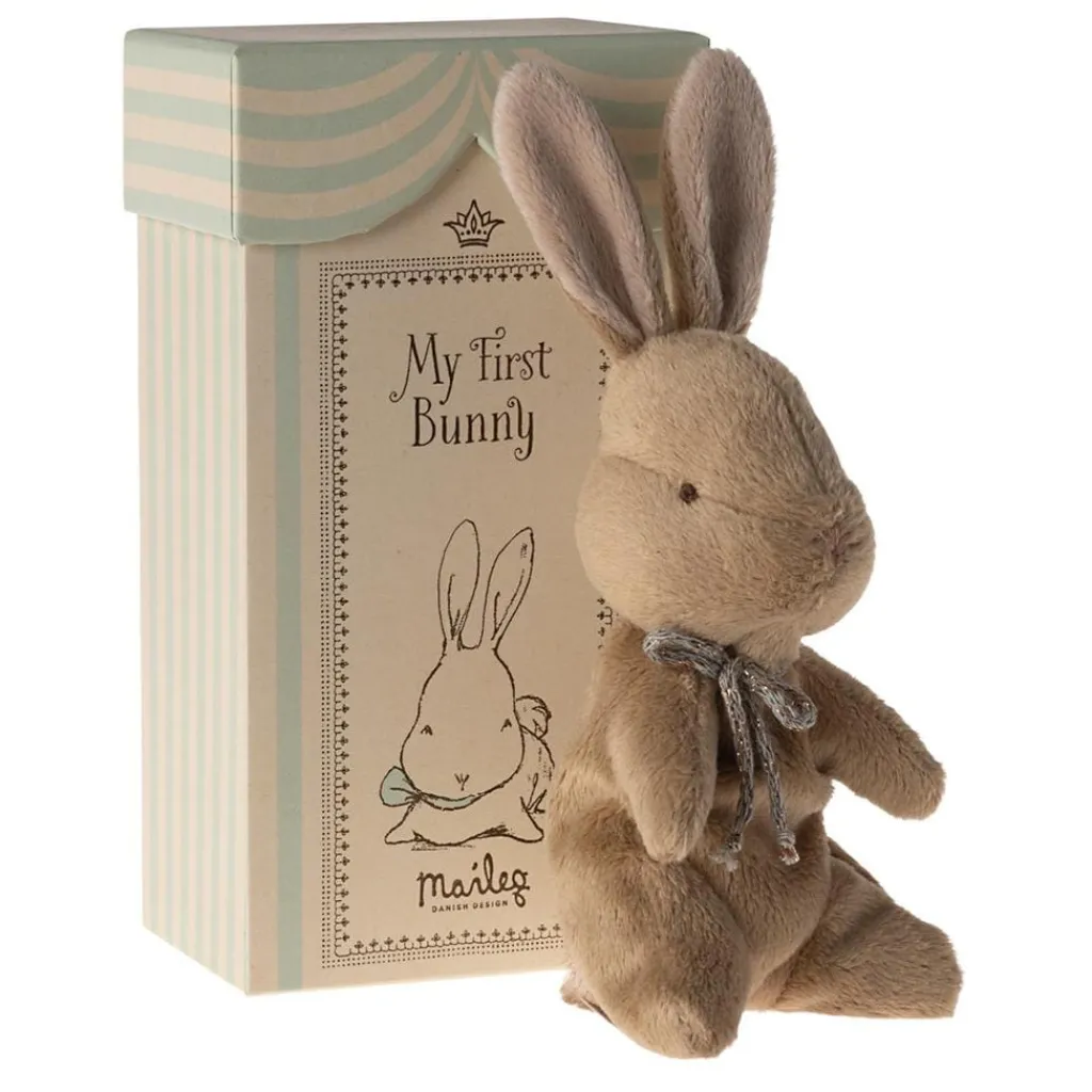 Maileg My first bunny - Brown - Hot