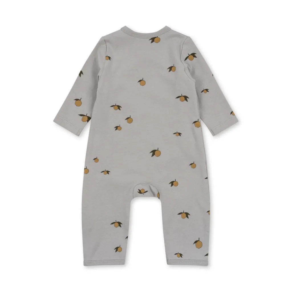 Konges Slojd Newborn onesie met lange mouwen - Lemon Harbor - New
