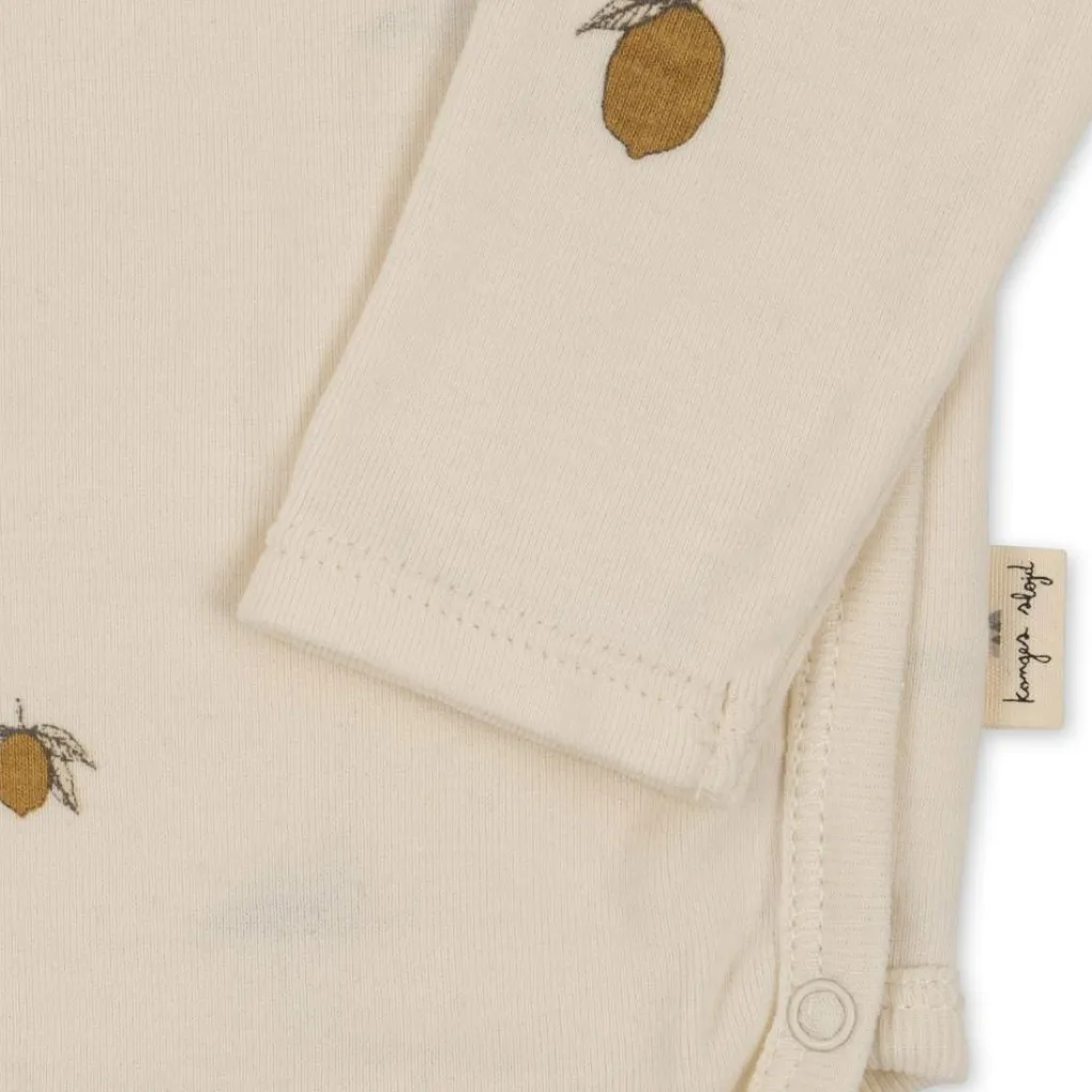 Konges Slojd Newborn rompertje - Lemon body -