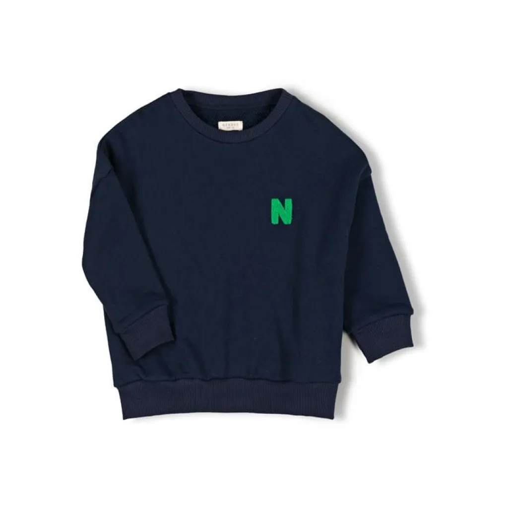 Nixnut Ol Sweater - Navy - Hot