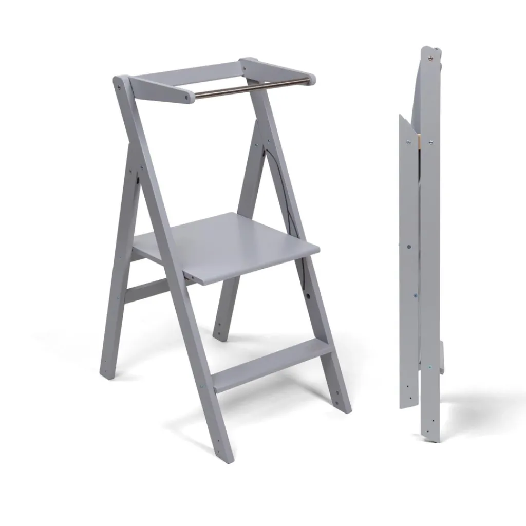 Ette Tete Opvouwbare & verstelbare leertoren Step'n'Fold - Grijs - Online