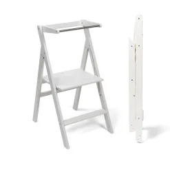 Ette Tete Opvouwbare & verstelbare leertoren Step'n'Fold - Wit - Best