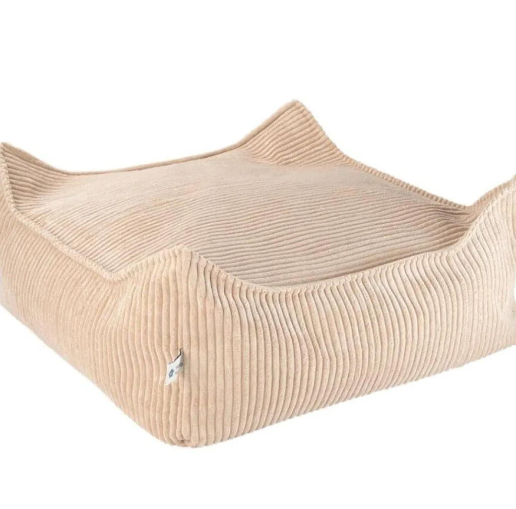 Wigiwama Ottoman Square Pouf - Brown Sugar - Best
