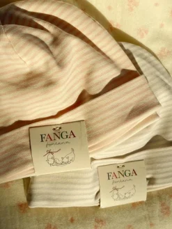 Fanga Fontana 2-pack Fio babymutsen - Blush Mix - Online