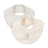Fanga Fontana 2-pack slabbetjes Fio Stripe - Blue Mix - New