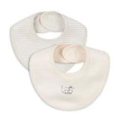 Fanga Fontana 2-pack slabbetjes Fio Stripe - Blue Mix - New