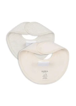 Fanga Fontana 2-pack slabbetjes Fio Stripe - Blue Mix - New