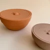 Konges Slojd 2-pack snackboxes - Blush/terracotta - New