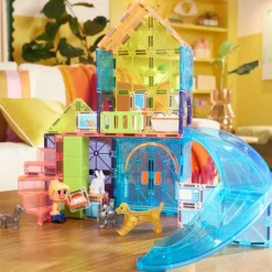 Magna-Tiles Pet Playhouse set - 50 stuks - Hot