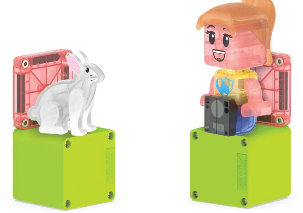 Magna-Tiles Pet Playhouse set - 50 stuks - Hot