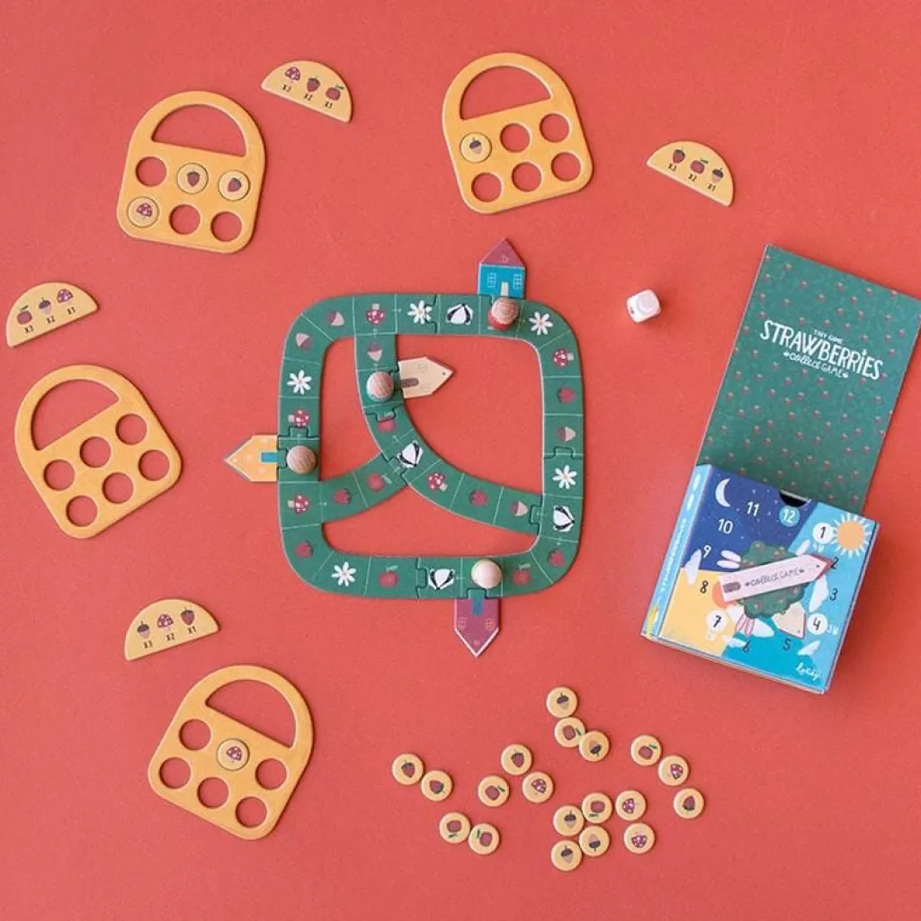 Londji Pocket Gezelschapsspel - Strawberries - Outlet