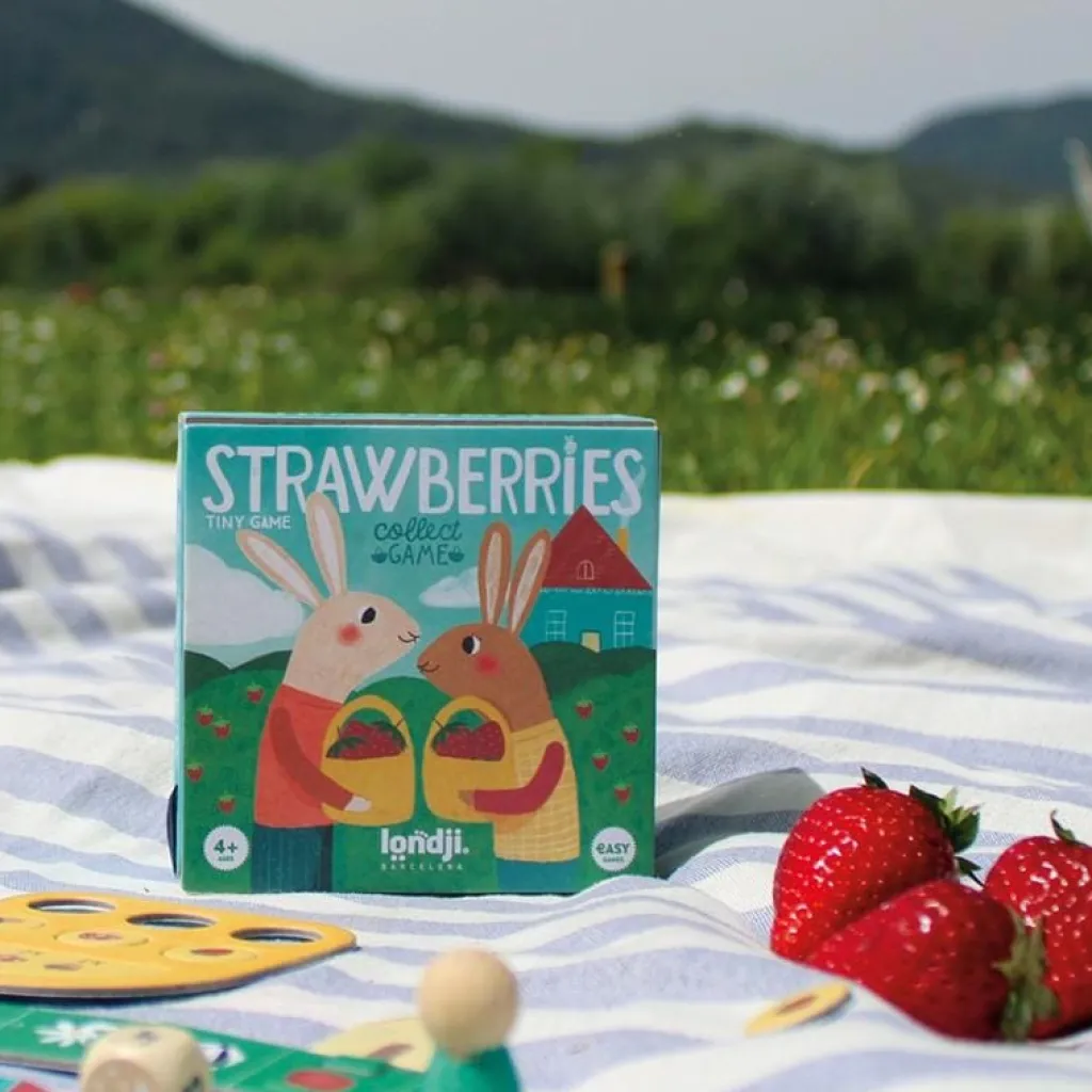 Londji Pocket Gezelschapsspel - Strawberries - Outlet