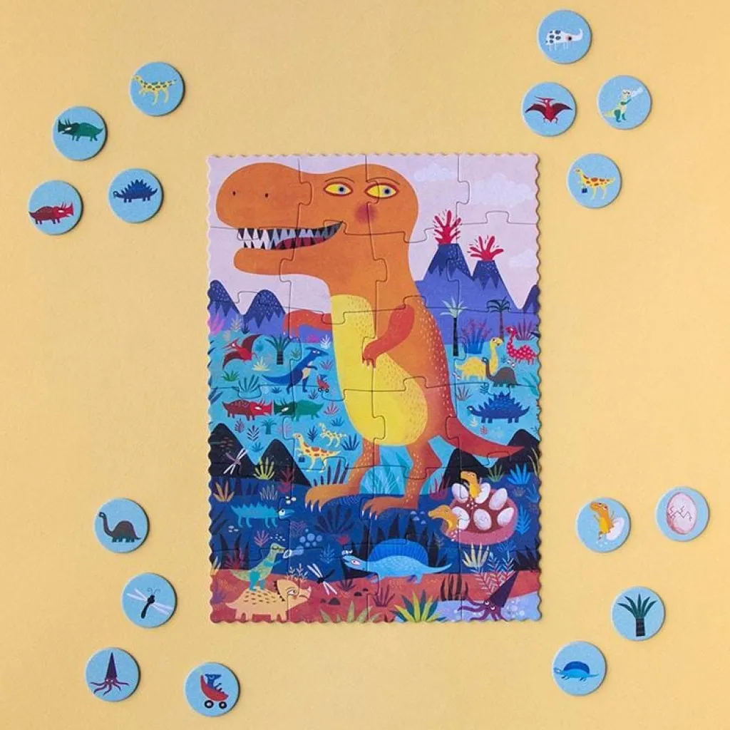 Londji Pocket Puzzel - My Little Dino - Best