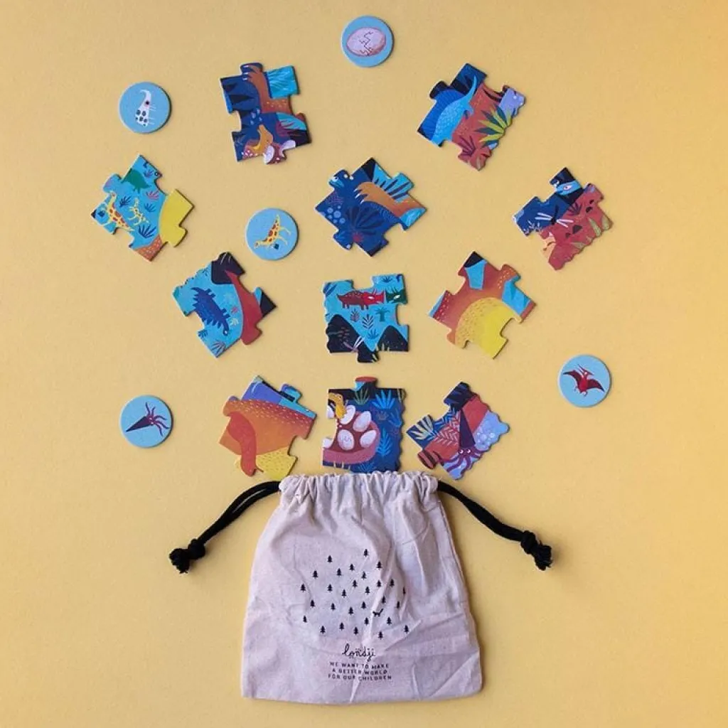 Londji Pocket Puzzel - My Little Dino - Best