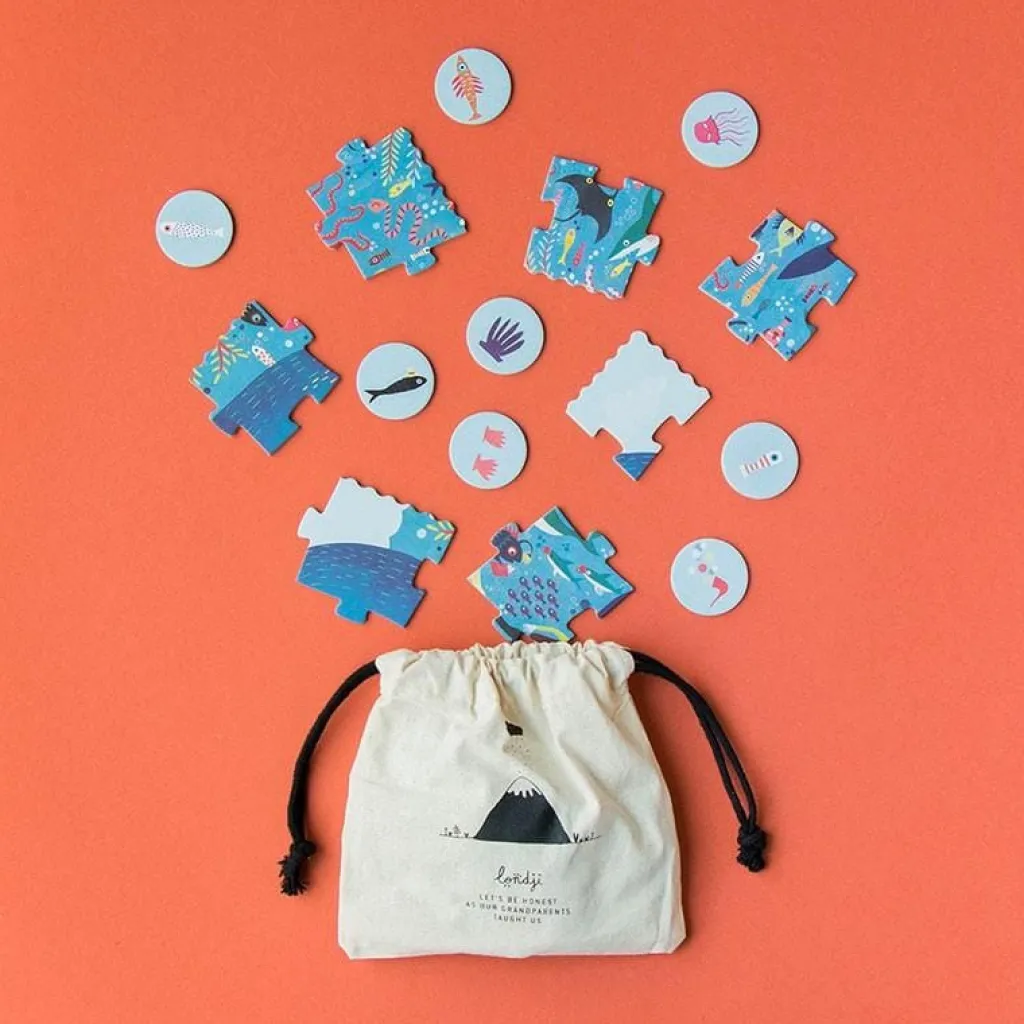 Londji Pocket Puzzel - My Little Ocean - Sale