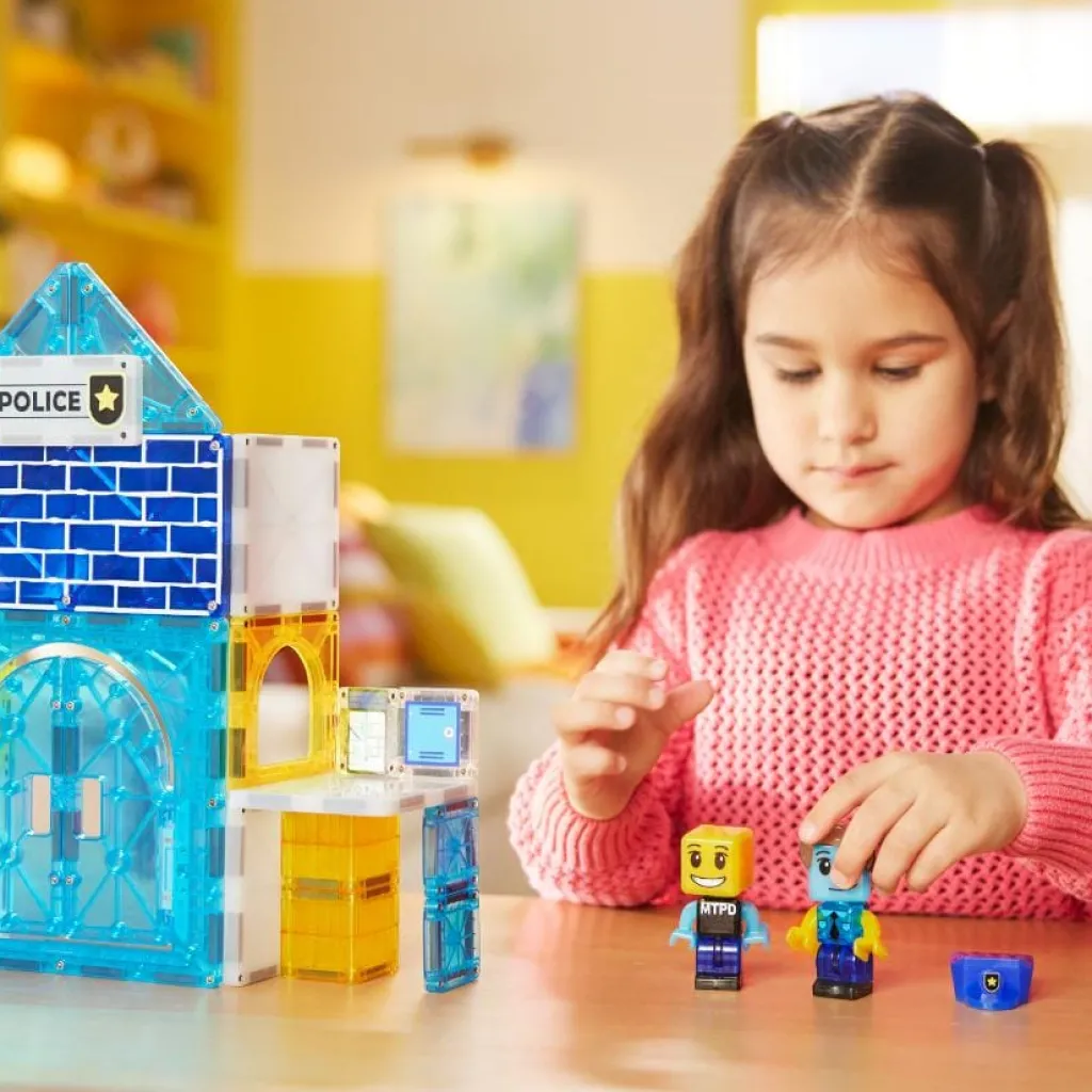 Magna-Tiles Police Station set - 35 stuks -
