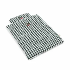 Konges Slojd Poppenbeddengoed - Green check - New