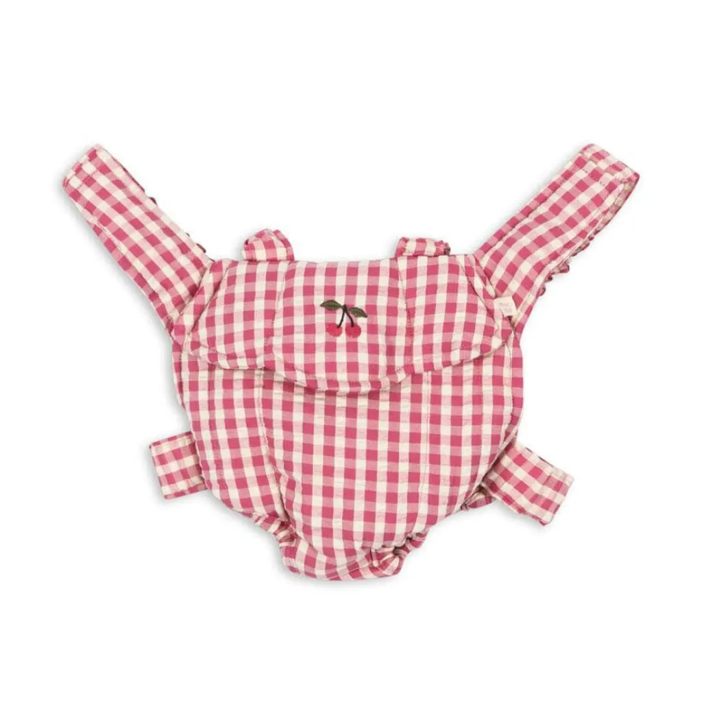 Konges Slojd Poppendraagzak - Bubblegum check - Best