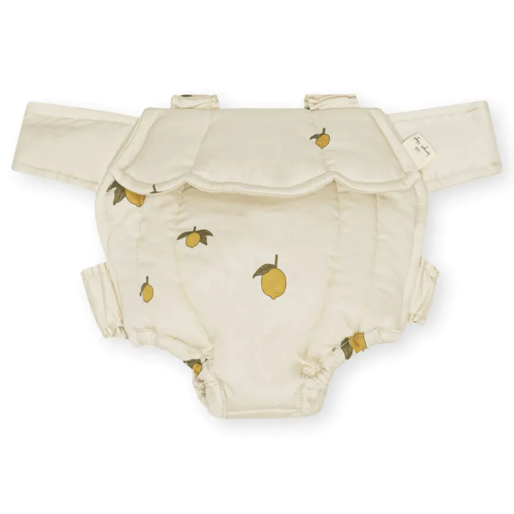 Konges Slojd Poppendraagzak - lemon - Outlet