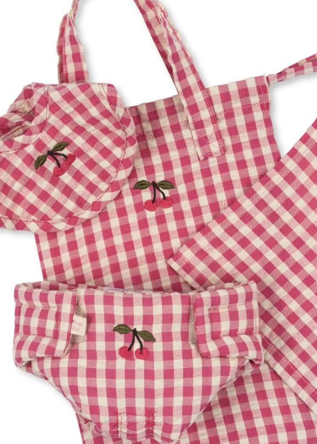 Konges Slojd Poppenverzorgingsset - Bubblegum check - Online
