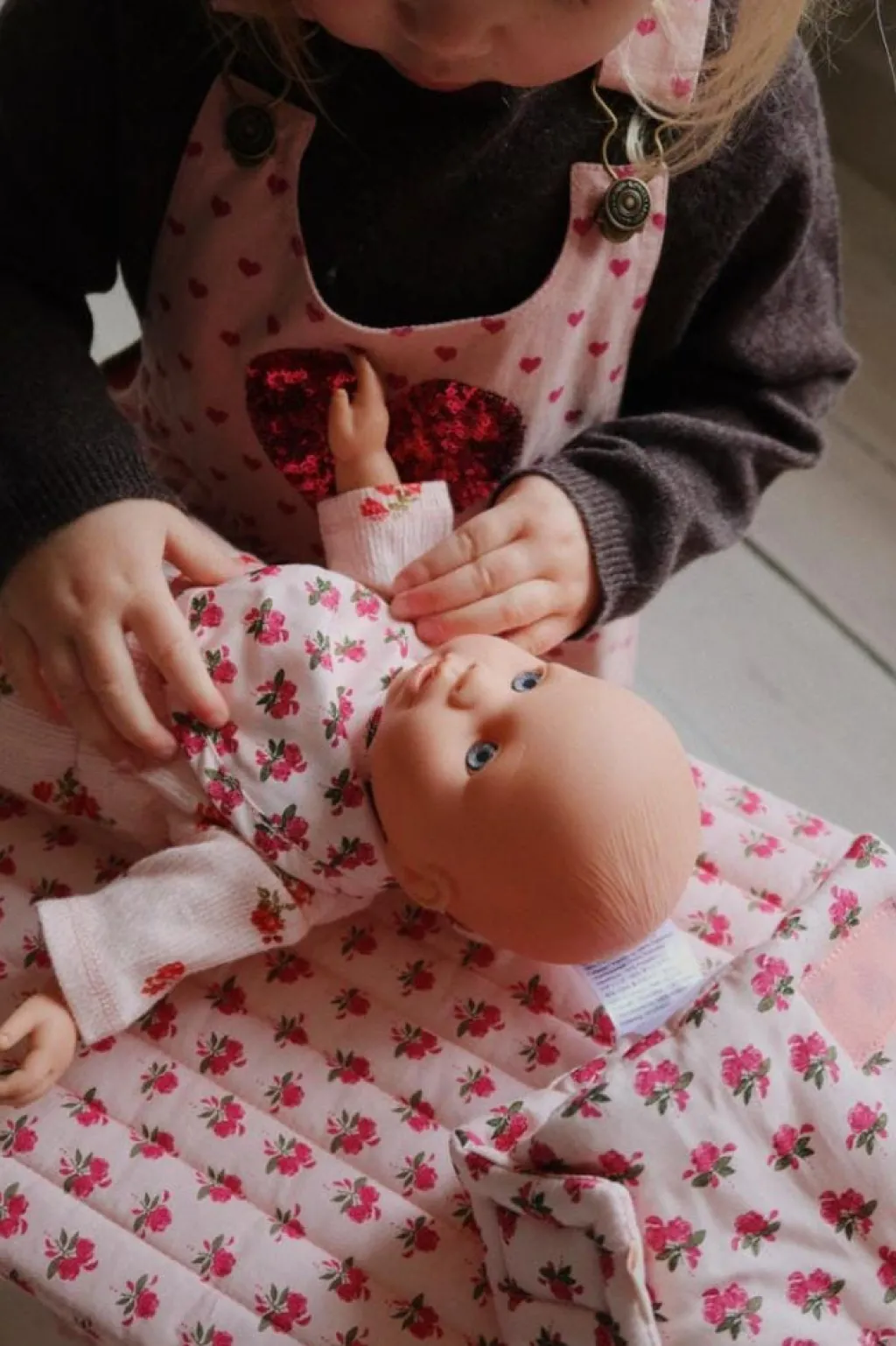 Konges Slojd Poppenverzorgingsset - Rosie rose - Clearance