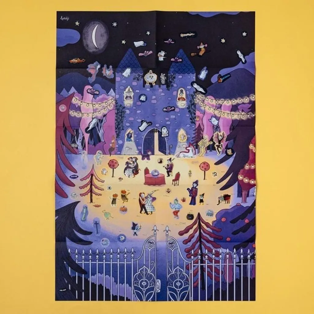 Londji Poster met stickers - Enchanted - Online