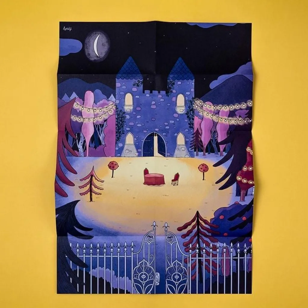 Londji Poster met stickers - Enchanted - Online