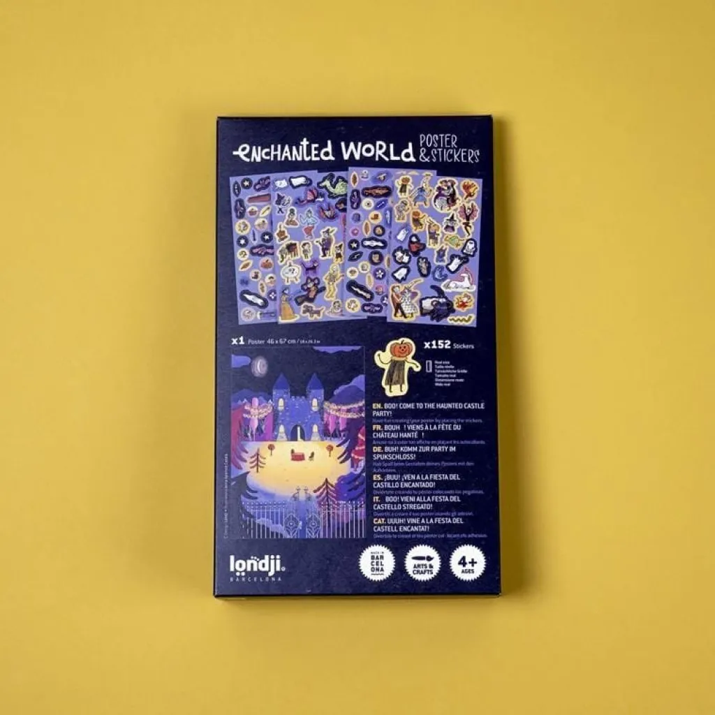 Londji Poster met stickers - Enchanted - Online