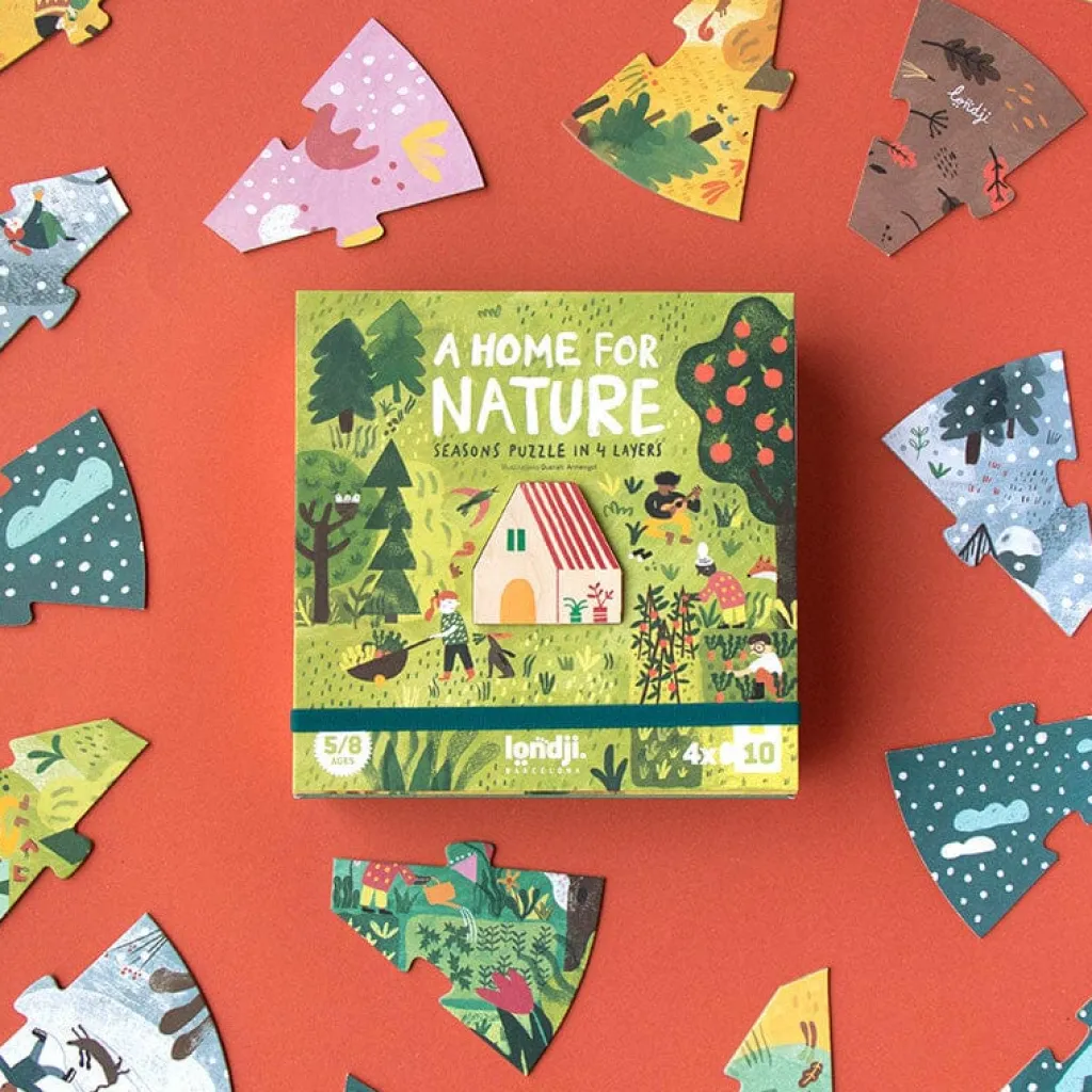 Londji Puzzel - A home for nature - 40 stukken -
