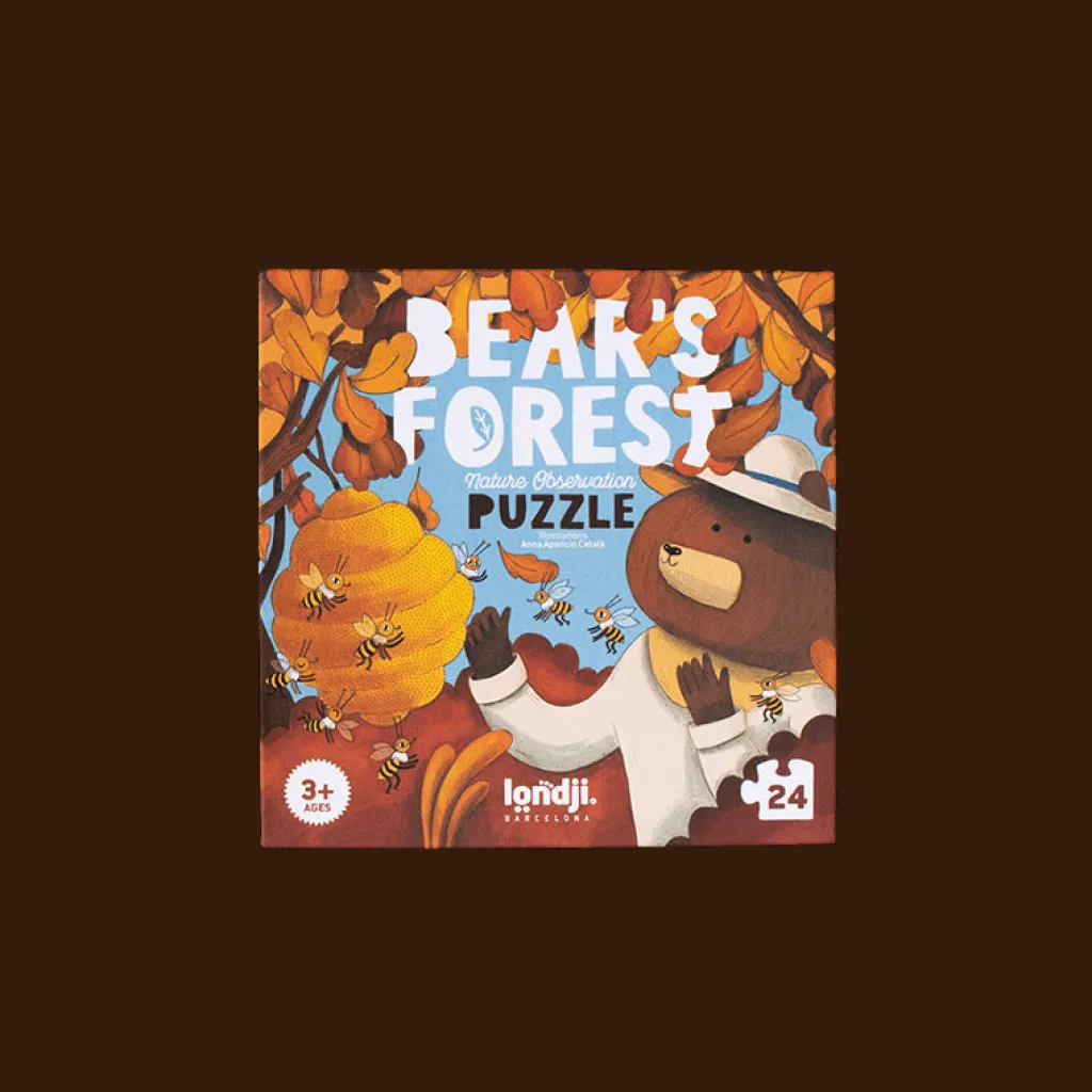 Londji Puzzel - Bear's forest - 24 stukken -