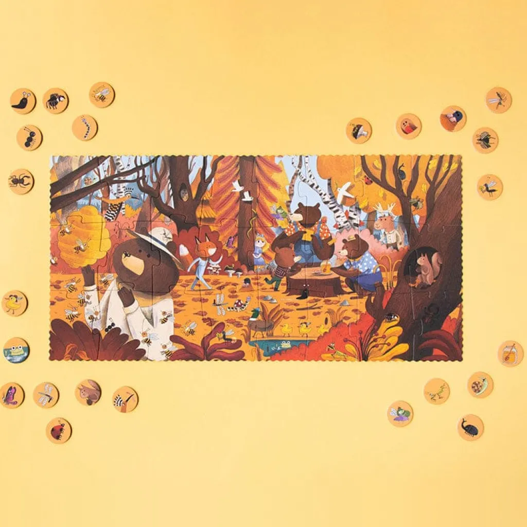Londji Puzzel - Bear's forest - 24 stukken -
