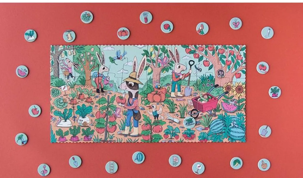 Londji Puzzel - Rabbit's garden… Builder (24 stuks) - Online