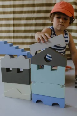 Moes Play Puzzelblokken - sky - Sale