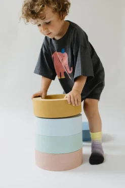 Moes Play Rainbow chair - ocean -