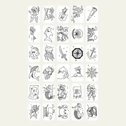 Kidywolf Refill voor Kidydraw Mini tekentablet - Animals Around the World & Oceans and Pirates - Best