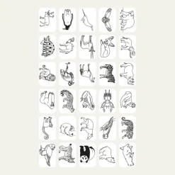 Kidywolf Refill voor Kidydraw Mini tekentablet - Animals Around the World & Oceans and Pirates - Best
