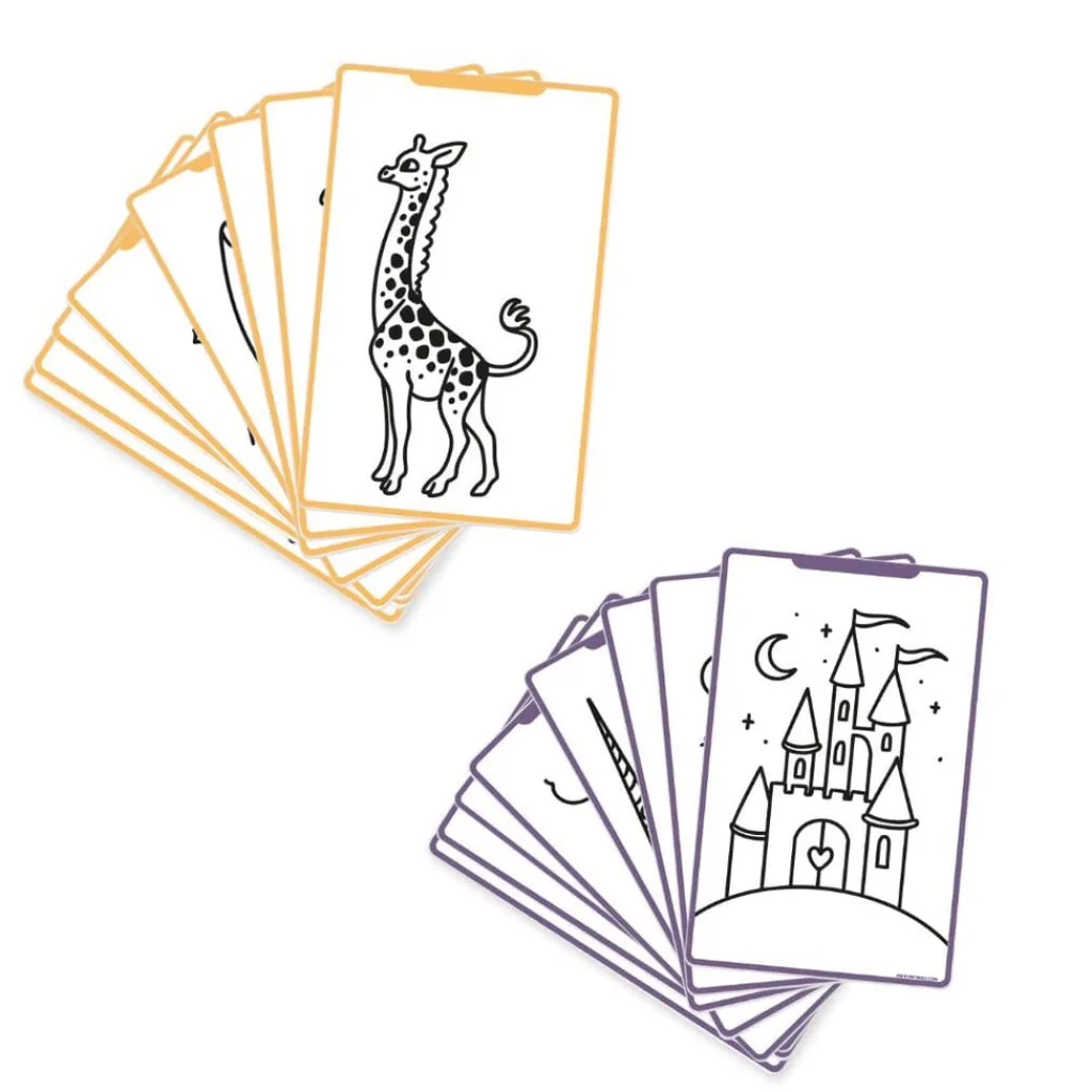 Kidywolf Refill voor Kidydraw Mini tekentablet - Once Upon a Time & Animals - Sale