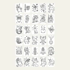 Kidywolf Refill voor Kidydraw Mini tekentablet - Once Upon a Time & Animals - Sale