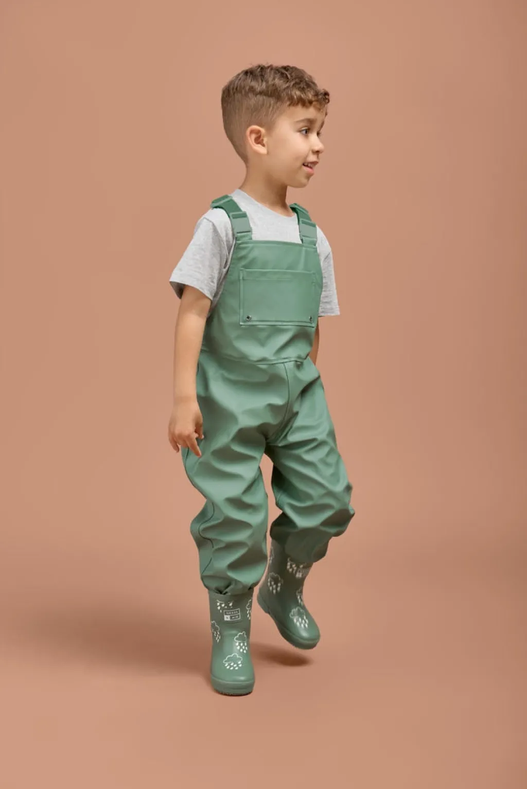 Grass & Air Regensalopette - Khaki - Sale