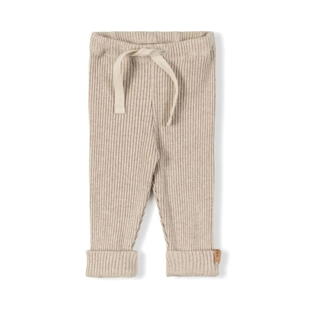 Nixnut Rib legging - Beige - Best