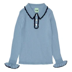 FUB Rib Polo - Sky - Best