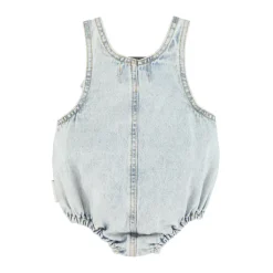 Piupiuchick Romper - washed blue denim - Hot